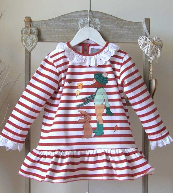 Vestido Niña Conejo Mon Petit Bonbon