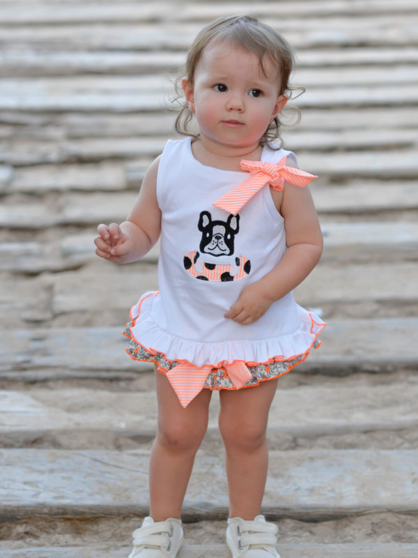 Conjunto Bulldog Pequeños Piratas