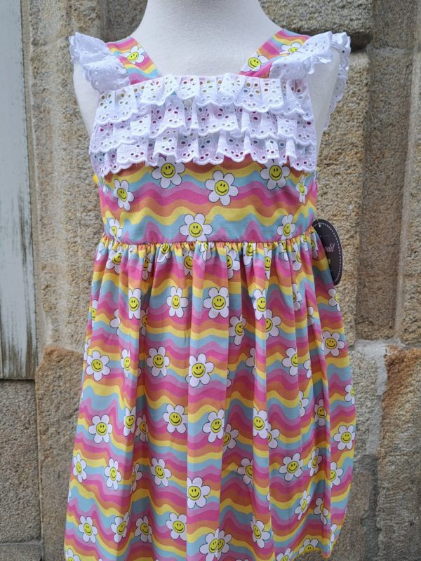 Vestido Flower Mon Petit Bonbon