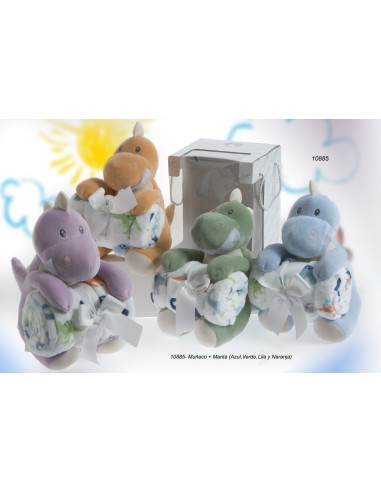 Set Manta + Peluche Dinosaurio Gamberritos