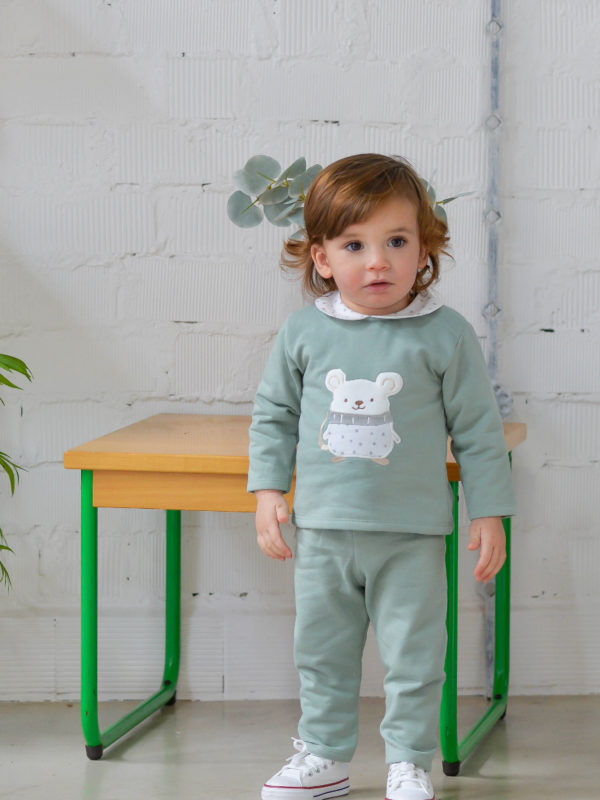 Conjunto Gus Cuello Bebé Pequeños Piratas