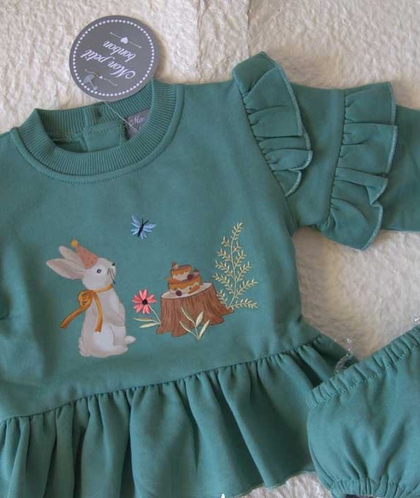 Jesusito Verde Agua Fam. Cumpleaños Mon Petit Bonbon