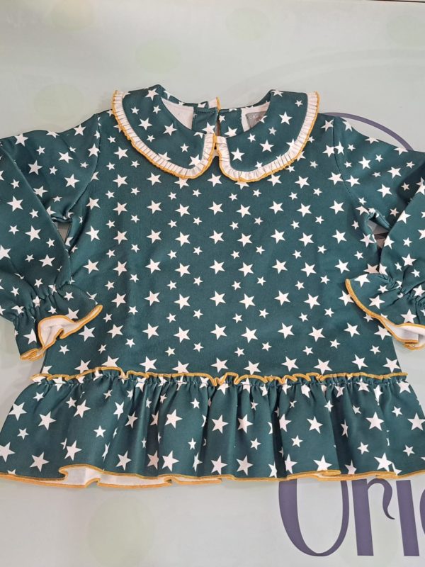 Sudadera Estrellas Afelpada Fam. Pippi Mon Petit Bonbon