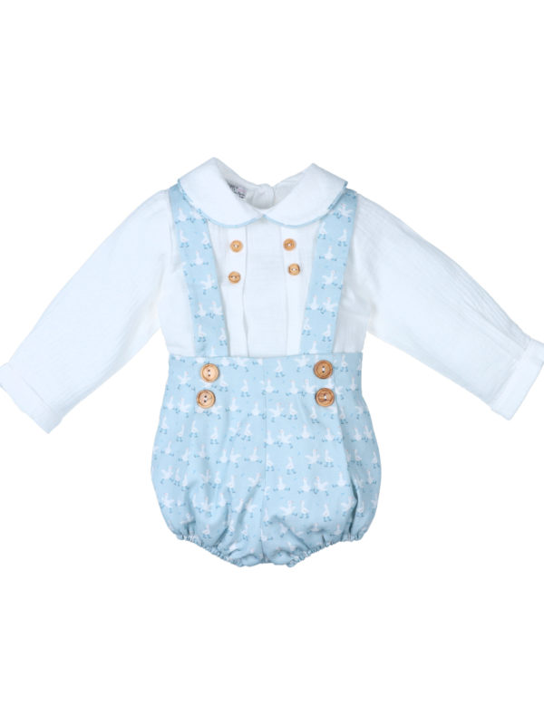 Peto + Camisa El Cisne Con Botas Popys