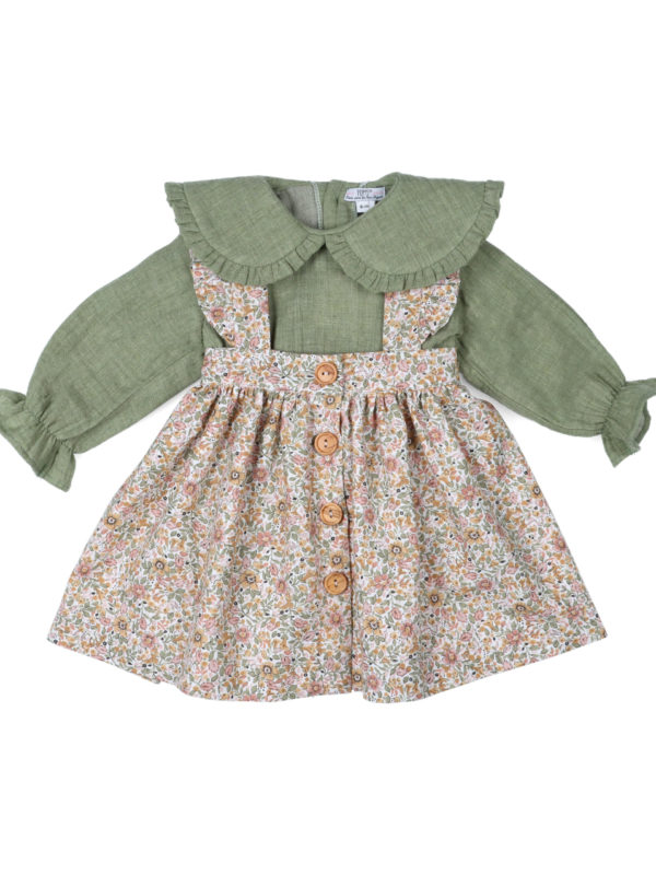 Blusa + Pichi Jade Popys