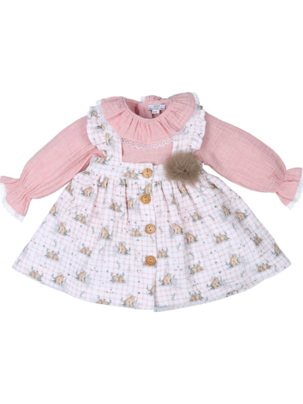 Blusa + Pichi Rustic Bears Popys