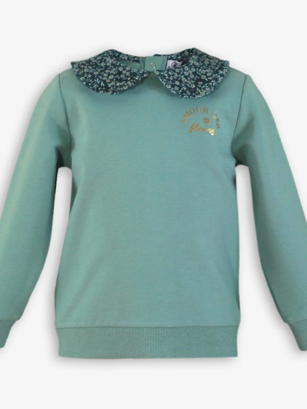 Sudadera Midori Verde Agua Miranda