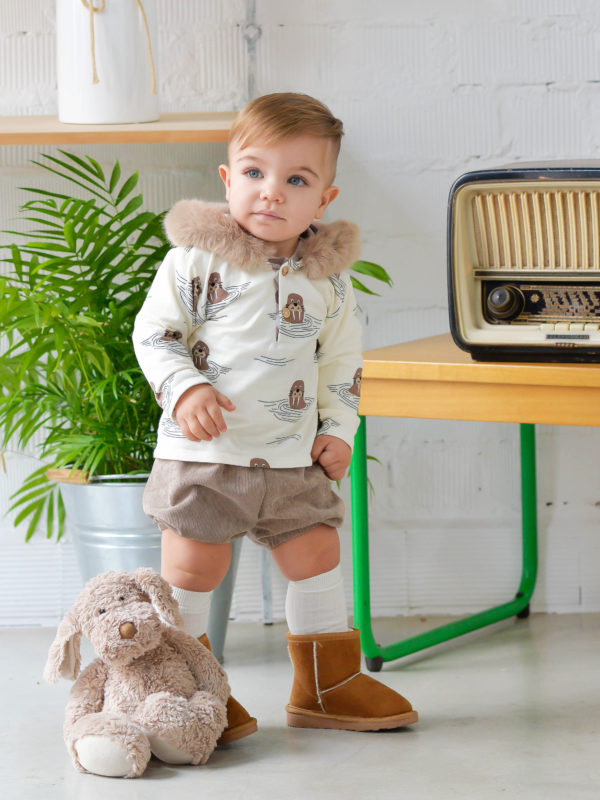 Sudadera+Short Seal Pequeños Piratas