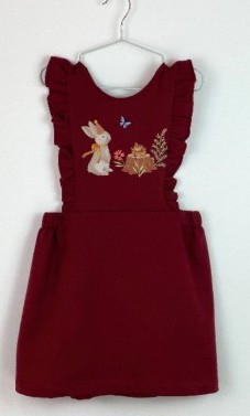 Pichi Fam. Cumpleaños Burdeos Mon Petit Bonbon