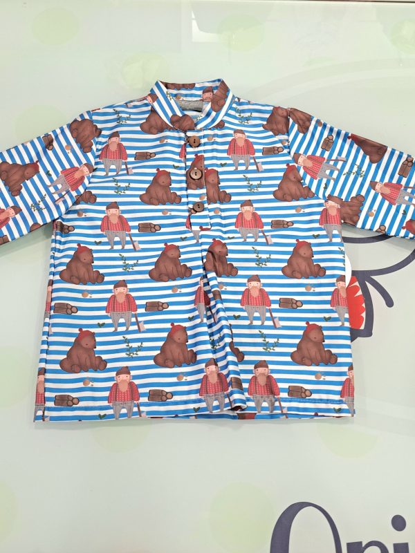 Camisa Unisex Fam. Leñador Mon Petit Bonbon