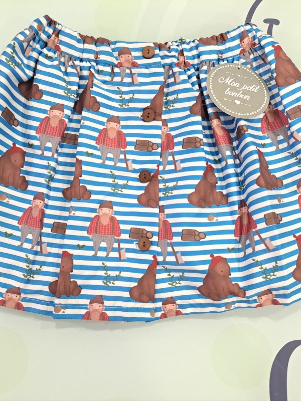 Falda Fam. Leñador Mon Petit Bonbon