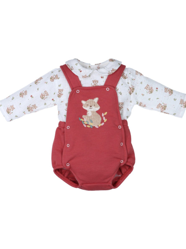 Camisa+Peto Fox & Cheks Popys