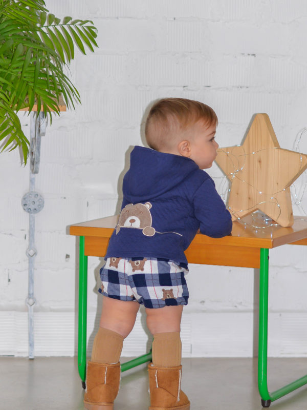 Sudadera+Short Bear Pequeños Piratas