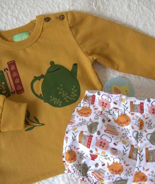 Sudadera + Ranita Fam. Tetera Piopio