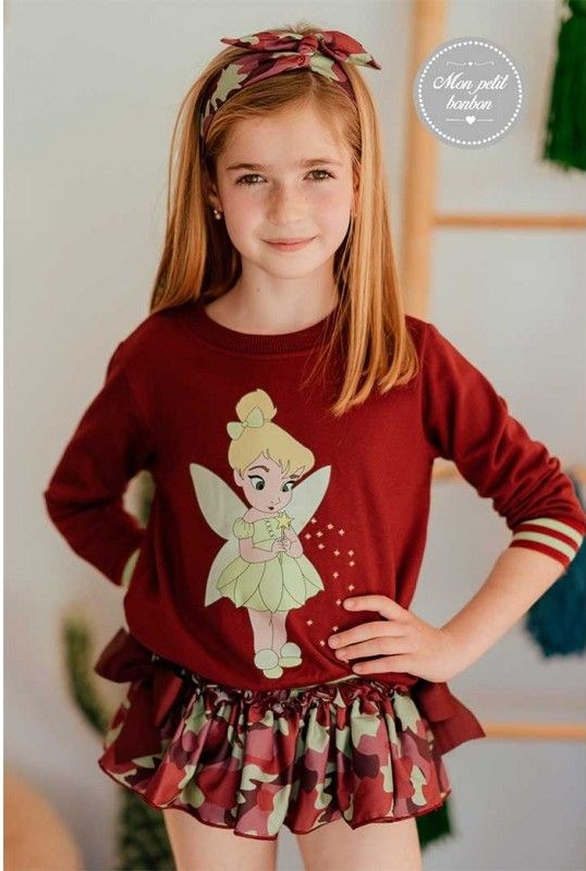 Sudadera Campanilla Mon Petit Bonbon