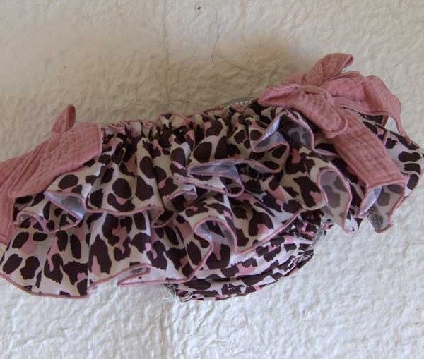 Braga Falda Fam. Leopardo Mon Petit Bonbon