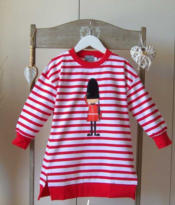 Vestido Recto London Mon Petit Bonbon