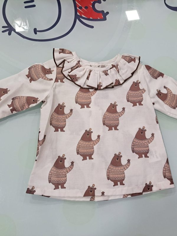 Camisa bebé Oso Mon Petit Bonbon