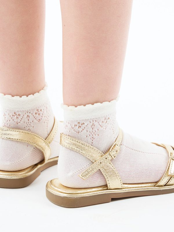 Calcetines tobilleros ceremonia y detalles calados Condor