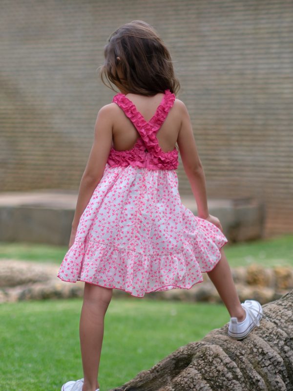 Vestido Flores Fam. Papagayo Vera